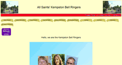 Desktop Screenshot of kempstonbellringers.org.uk